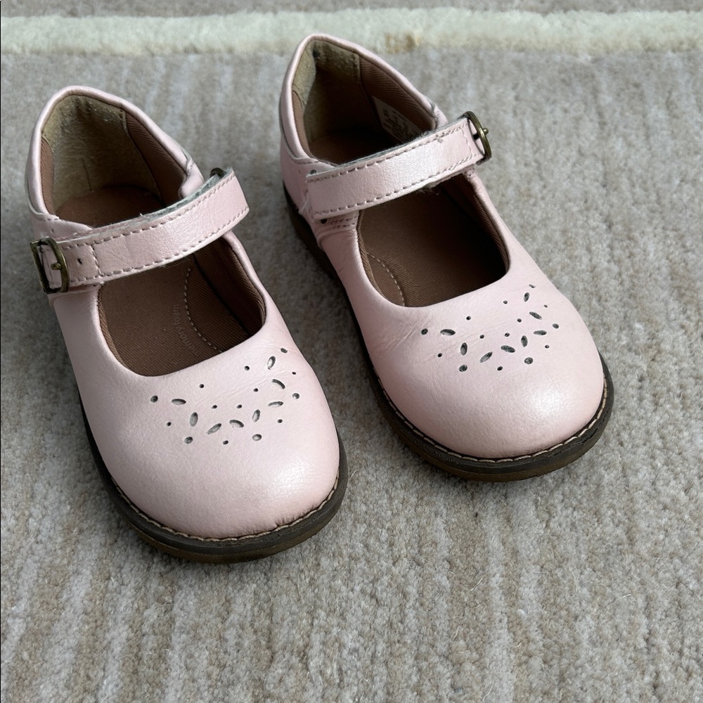 Stride Rite Light Pink Mary Jane Dress Shoes